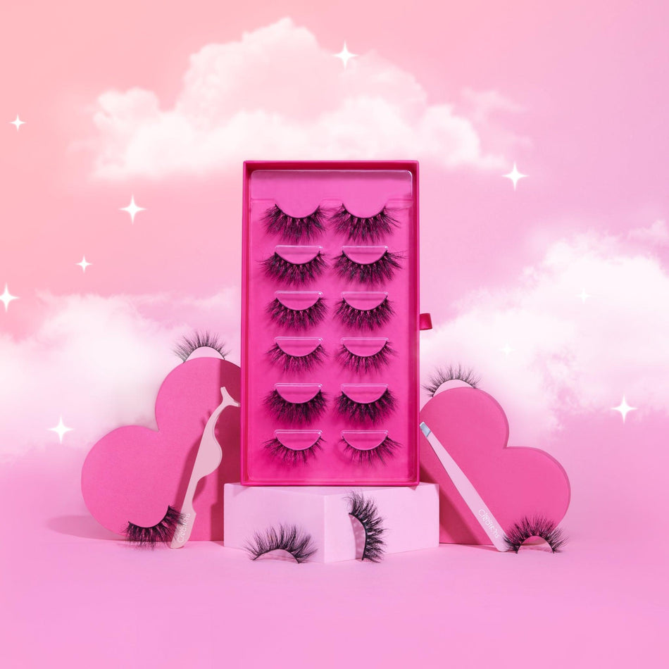 6 3D Faux Mink Lashes Beauty Creations
